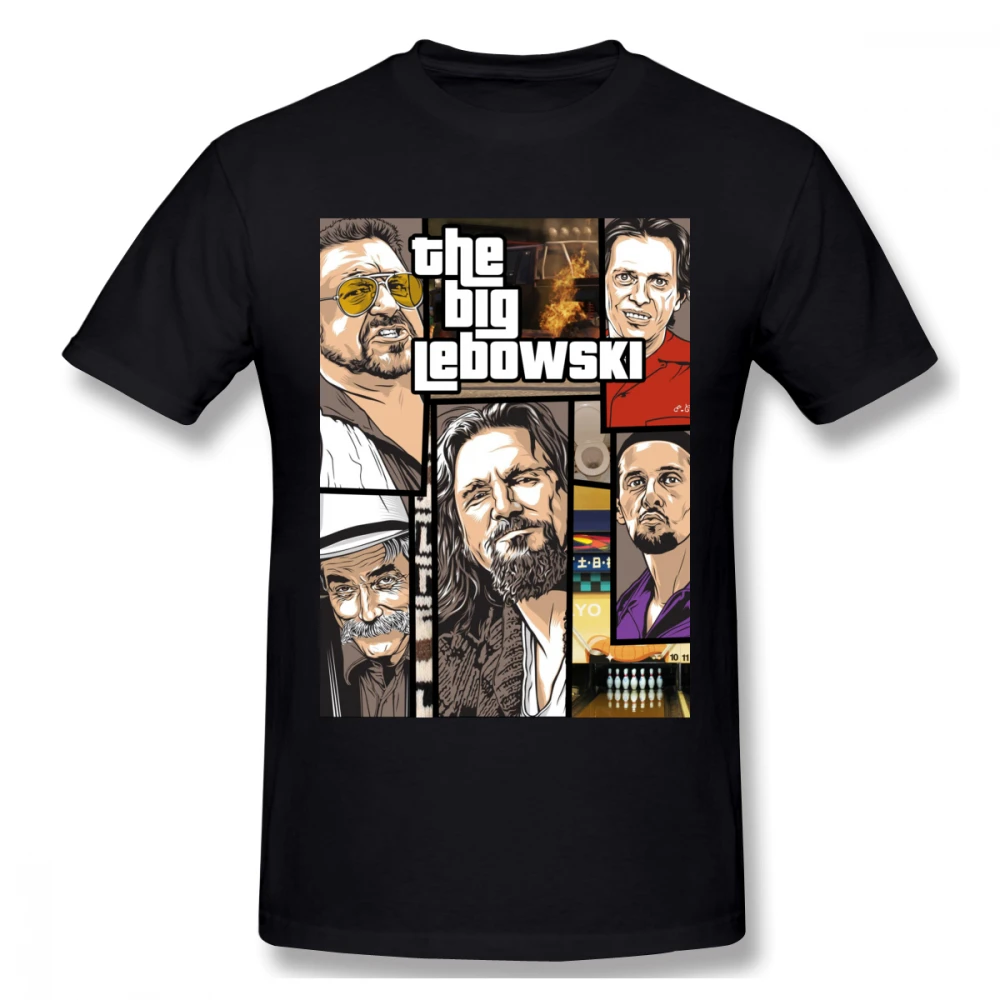 

The Big Lebowski T-shirt For Men Plus Size 5XL Couple Tshirt