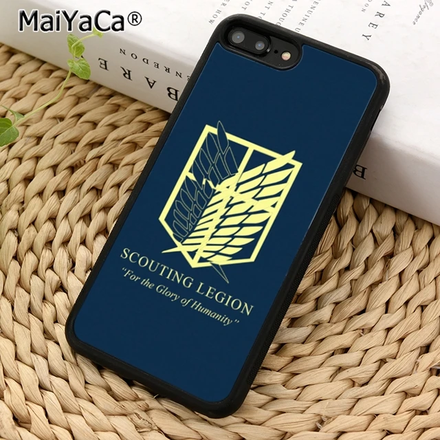 MaiYaCa Japanese Anime Attack on Titan Phone Case For iPhone 5 6s 7 8 plus 11 pro X XR XS Max Samsung Galaxy S6 S7 edge S8 S9 |
