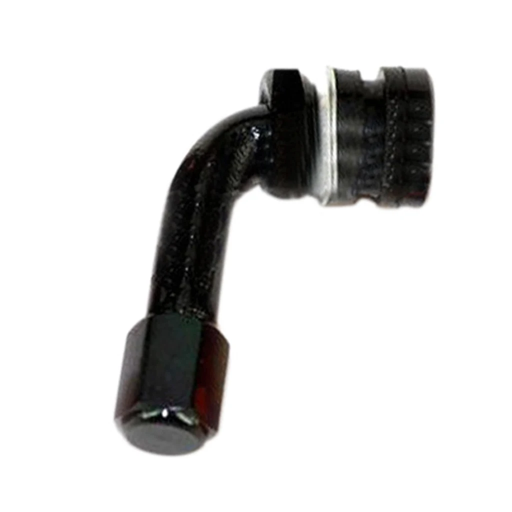 Universal Motorcycle CNC Aluminum Wheel Tire Valves Stem Air Tire Cap 90 Degree Solves Inflation & Checking Of Air Pressure