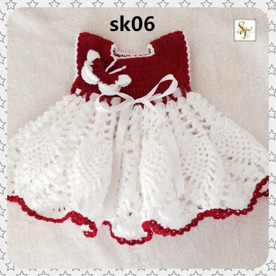 vestido croche para bebe
