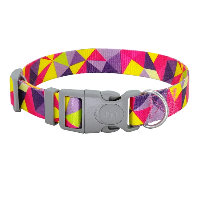 Dog Collar Nylon Adjustable Pet Collars Breakaway Dog Collar Safety For