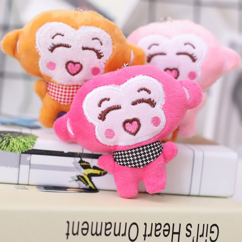 5 шт./лот мягкие плюшевые игрушки в форме обезьяны брелок милый TATA VAN COOKY CHIMMY SHOOKY KOYA