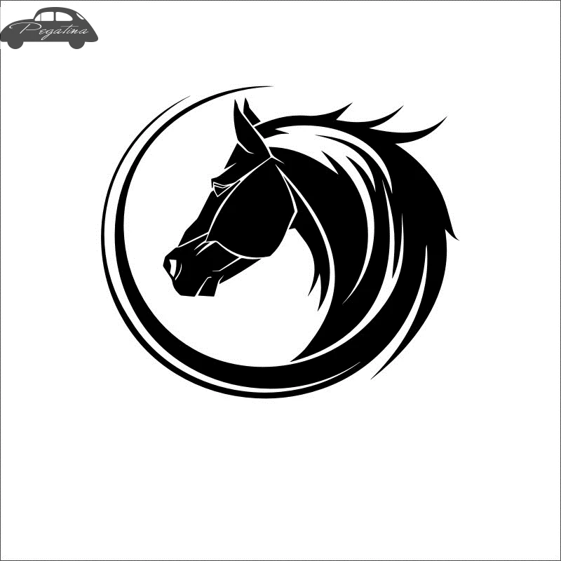 Horse Riding Sticker Decal Posters Vinyl Wall Decals Pegatina Quadro Parede Decor Mural Animal Sticker 719
