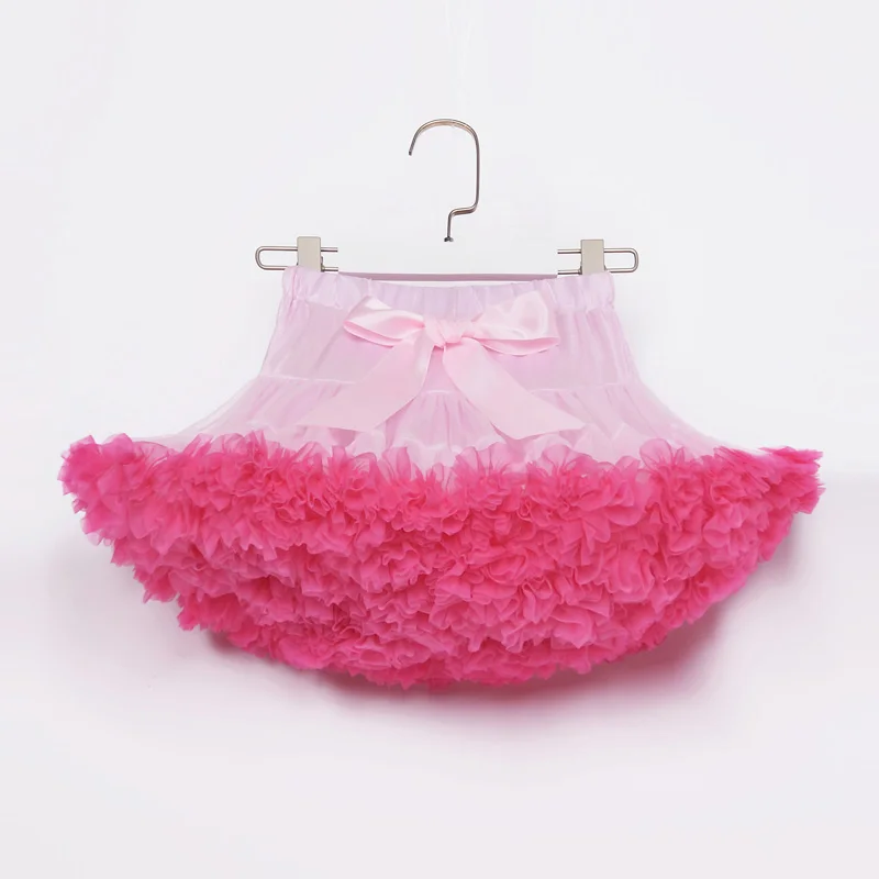 

Little girl pettiskirts two colors match baby girl skirt children dancing skirt