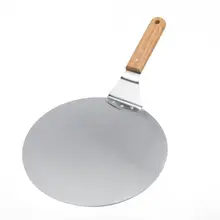 Pizza Stone Baking Pastry Tools 1 Piece Stainless Steel Anti-scalding Pizzas Spatula Oak Handle Cake Shovel Kitchen Accessories Pizza Stone Baking Pastry Tools 1 Piece Stainless Steel Anti-scalding Pizzas Spatula Oak Handle Cake Shovel Kitchen Accessories