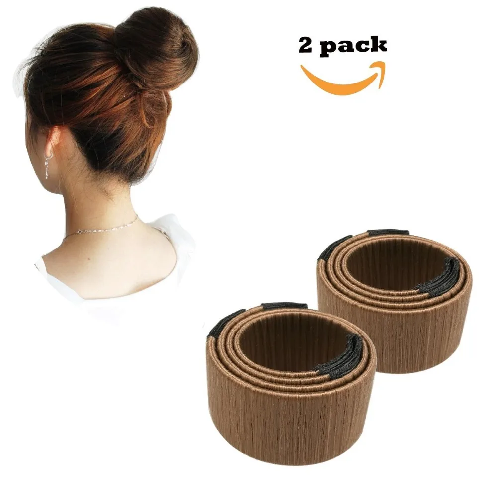 Women Hair Bun Maker Hairdisk Beauty Donut Bun Maker Former Foam French Twist Hairstyle Clip