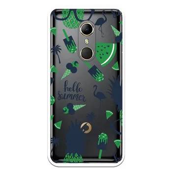 

Stand case costume drawing Hello Summer Blue WP007 for Vodafone Smart N9