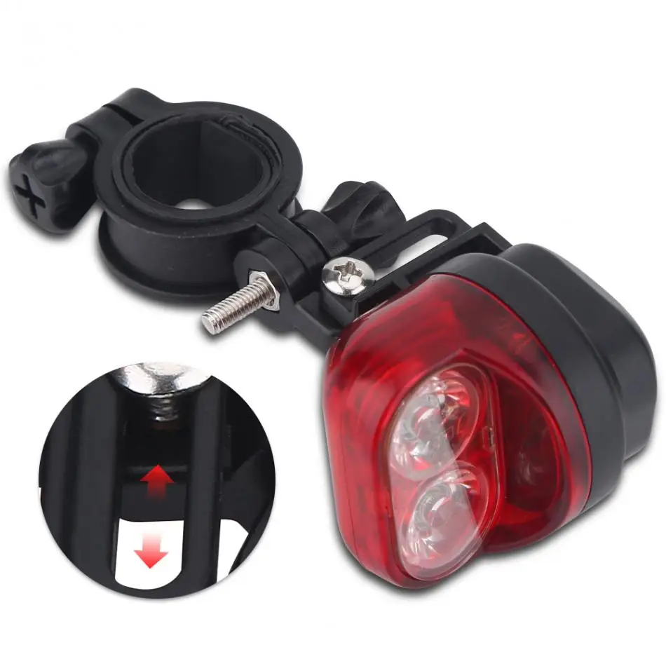 Magnetic Induction Riding Warning Mountain Bike Light Cycling Rear Front Tail Wheel Light With Holder Bicycle Accessor