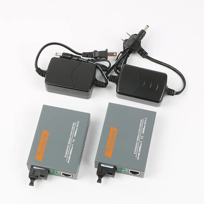 

One pair HTB-GS-03-20km HTB-GS-03A/B netLINK 1000M Single mode Single fiber WDM Fiber Media Converter