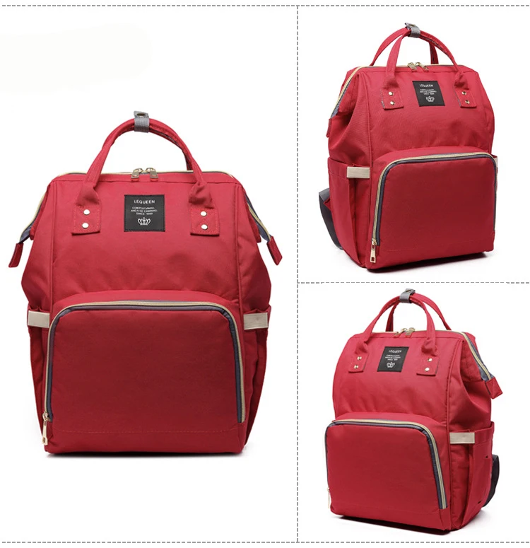 Модная сумка для подгузников для мам, брендовая Большая вместительная детская сумка, рюкзак для путешествий, дизайнерская сумка для подгузников для ухода за ребенком