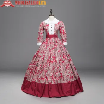 

Victorian Renaissance Fair Dress Ball Gown Queen Theatrical Gothic Victorian Dresses