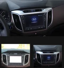 Keao For ix25 Hyundai Creta 2015 18 Center Console Panel decoration cover ABS interior mouldings car