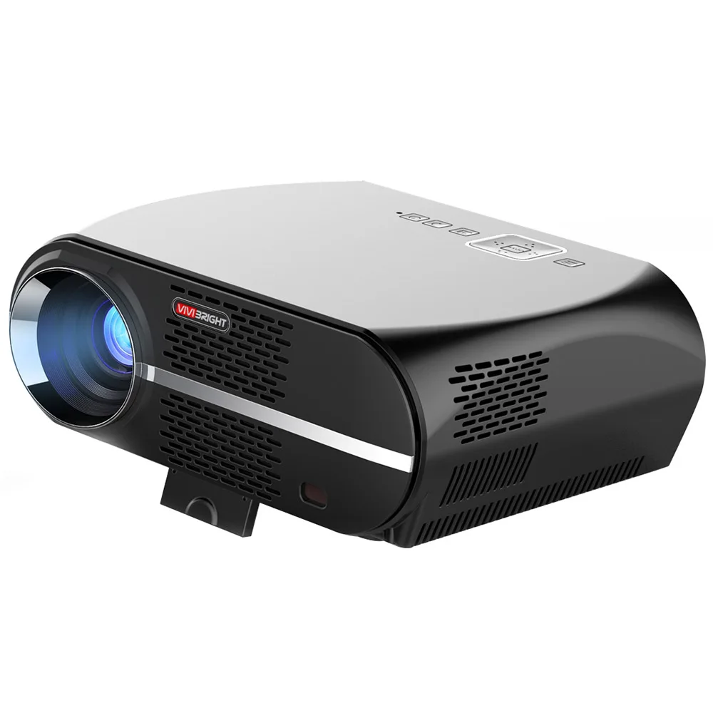 VIVIBRIGHT GP100 проектор для android устройств Full HD 3200 люмен 1080 P wifi Bluetooth светодиодный ЖК