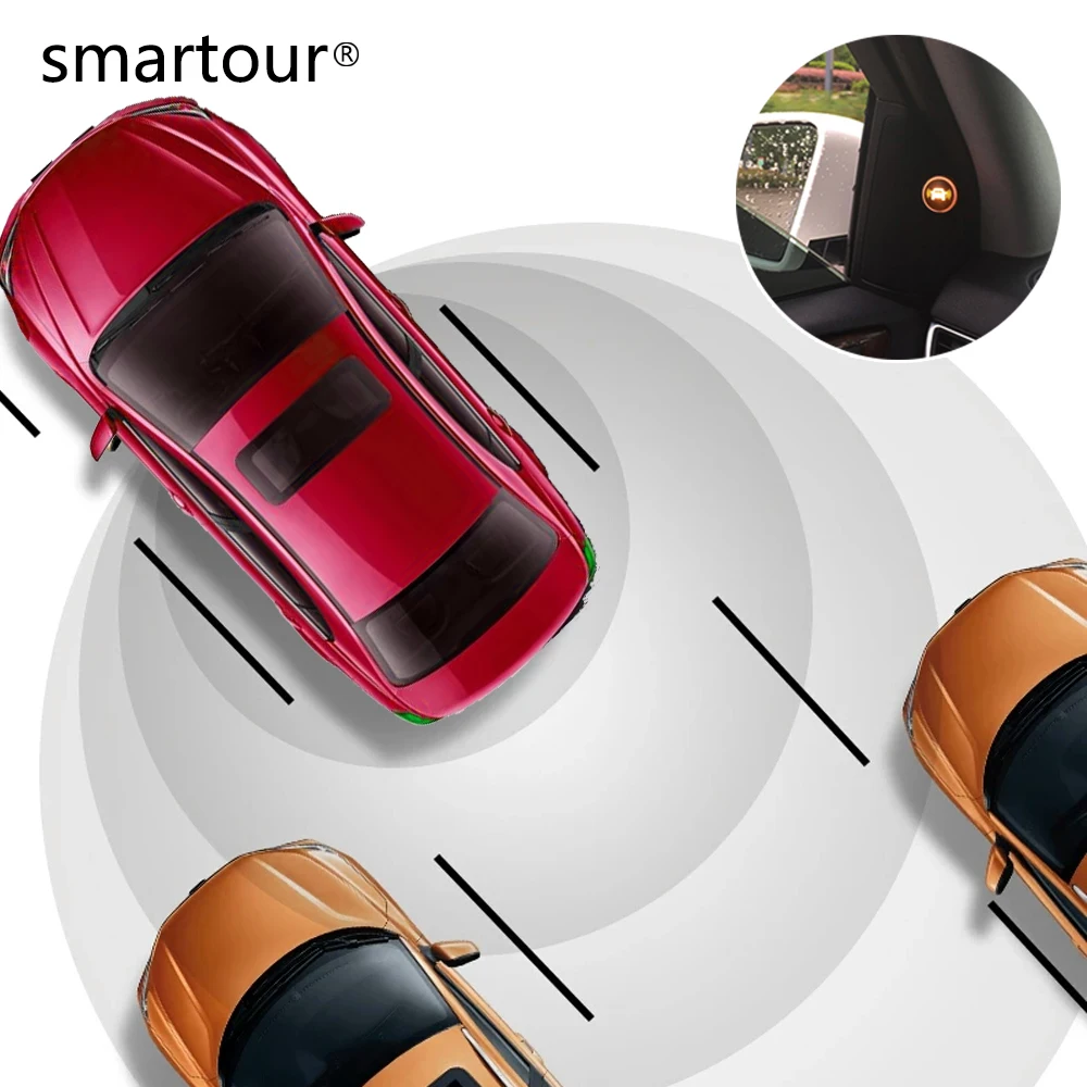 

Blind Spot Car Detection Universal Rear View Sensor Security System BSM BSD