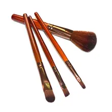 4Pcs Professional Cosmetic Brush Sets Face Powder Eyeshadow Blush Brushes Kabuki Makeup Kits