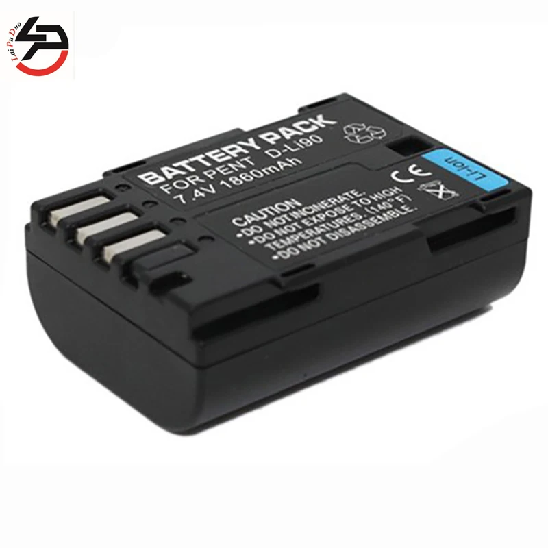 Laipuduo D LI90 D LI90P Camera Battery Replacement for Pentax 645D 645Z
