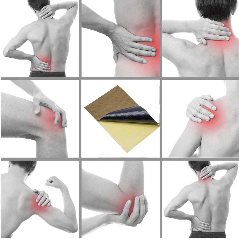 8/24/64pcs Sumifun Pain Relief Patch Neck Muscle Massage Medical Orthopedic Plasters Ointment Joints Orthopedic Plaster C489