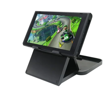 

HaoLongGCP Playstand Desktop Stand For Nintendo Switch NS Game Console Holder Stand Adjustable Angle Fordable Base