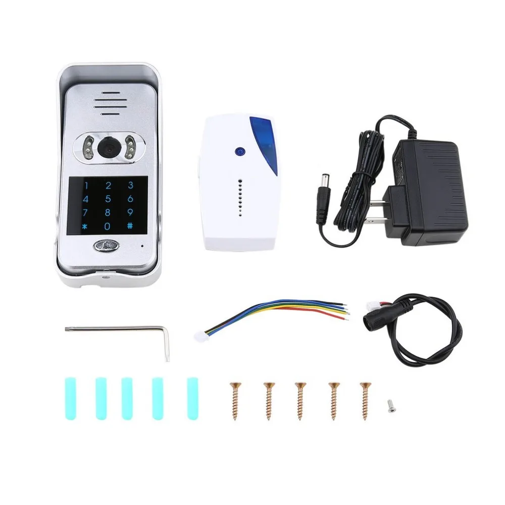 

Intelligent Electronic Cat Eye WIFI Video Intercom Doorbell Home Wireless Calling Device Infrared Night Vision Sensor
