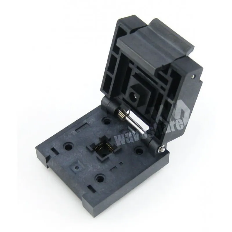 

QFN-28(36)B-0.5-02 Enplas IC Test & Burn-in Socket for QFN28 MLP28 MLF28 Package 0.5 mm Pitch