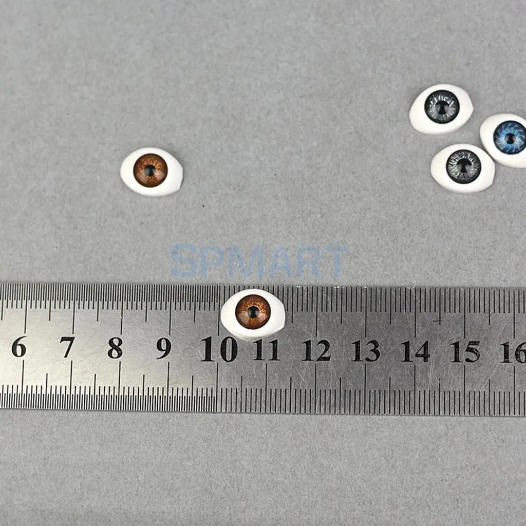 1/4 BJD Safety Eyeballs DIY 14mm Acrylic Eyes for SD OB Dollfie AOD DZ Doll DIY Making Accessories Photography Props