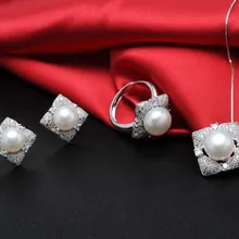 Натуральная естественный пресноводный Ювелирные изделия из жемчуга комплект Изящные Великолепная Свадебная мода очарование комплект ювелирных изделий