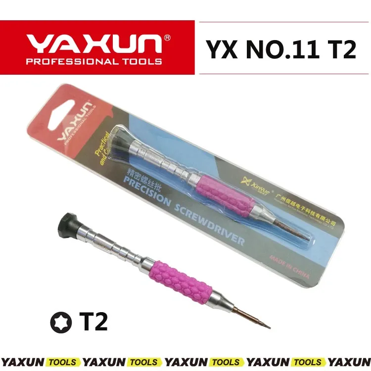 Новая отвертка YAXUN NO.11 T2 специально для ремонта Huawei P8 P9 Mate 9 профессиональная Torx