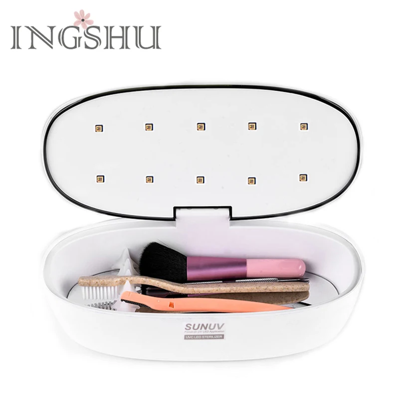 

SUNUV S1 Sterilizer Box UV Light LED Sterilization For Beauty Tools Portable Storage Disinfection Box Nail Art Tools