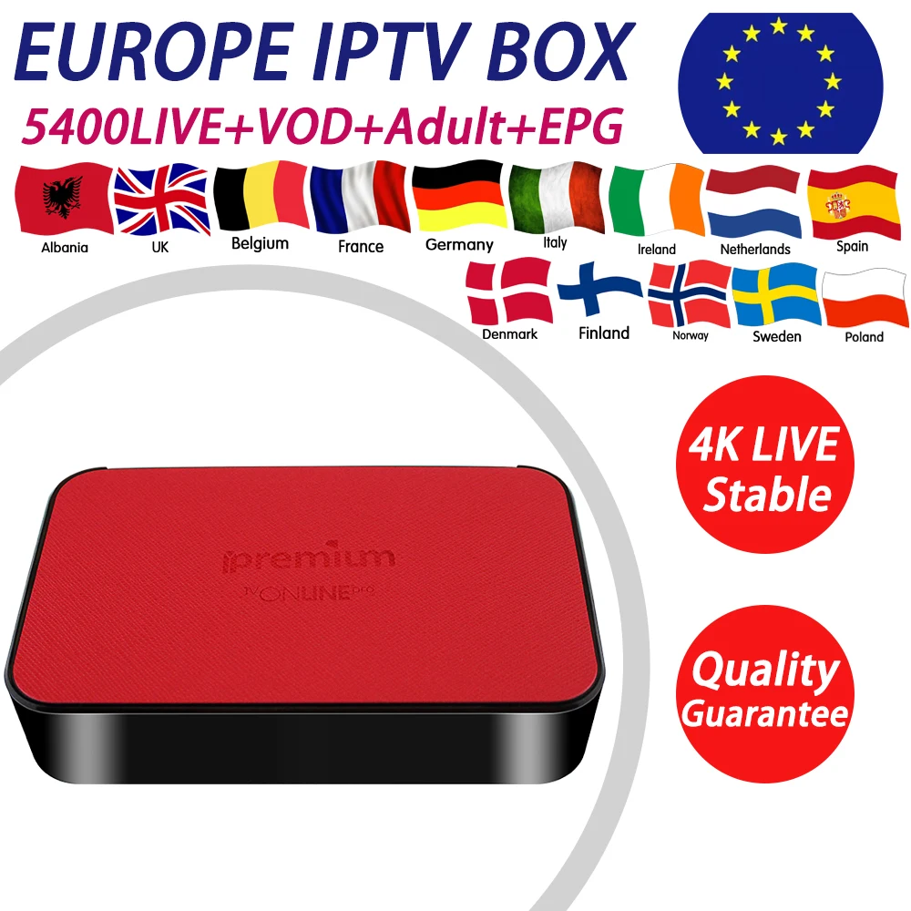 

ipremium TVonline iptv Box with 1 year Italy France UK Germany Sweden Israel USA Canada XXX iptv iptv m3u mag free shipping