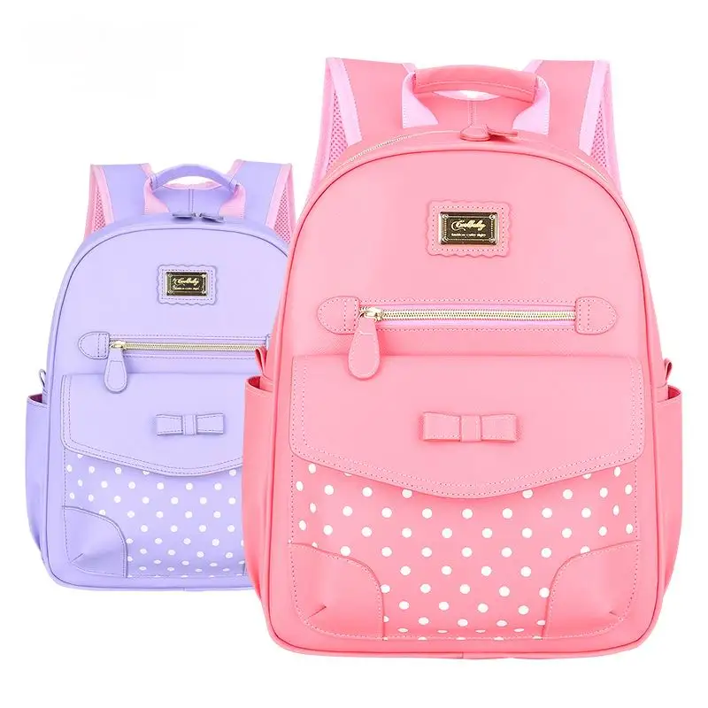 Fashion Grade1 6 Orthopedic Breathable Children Primary School Bags For Teenagers Girls Mochila Schoolbags font b