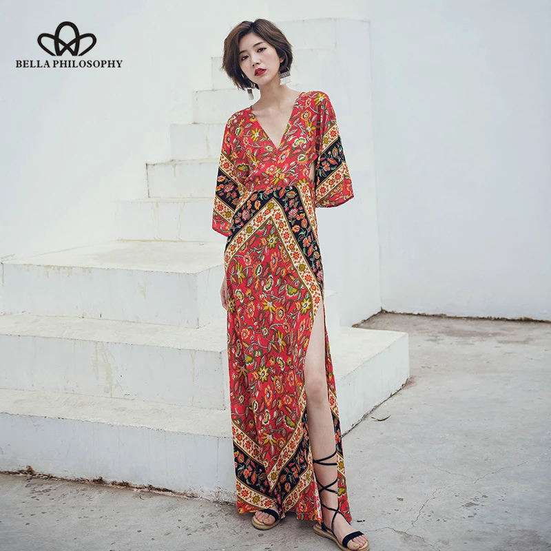 Beach Bella Floral Maxi Dress Online 