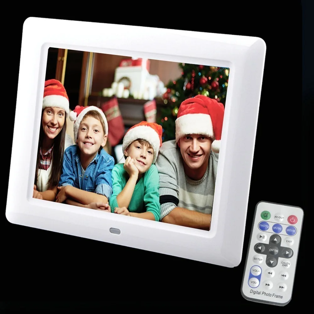 8 inch LCD Screen LED Backlight HD 800*600 Screen Digital Photo Frame
