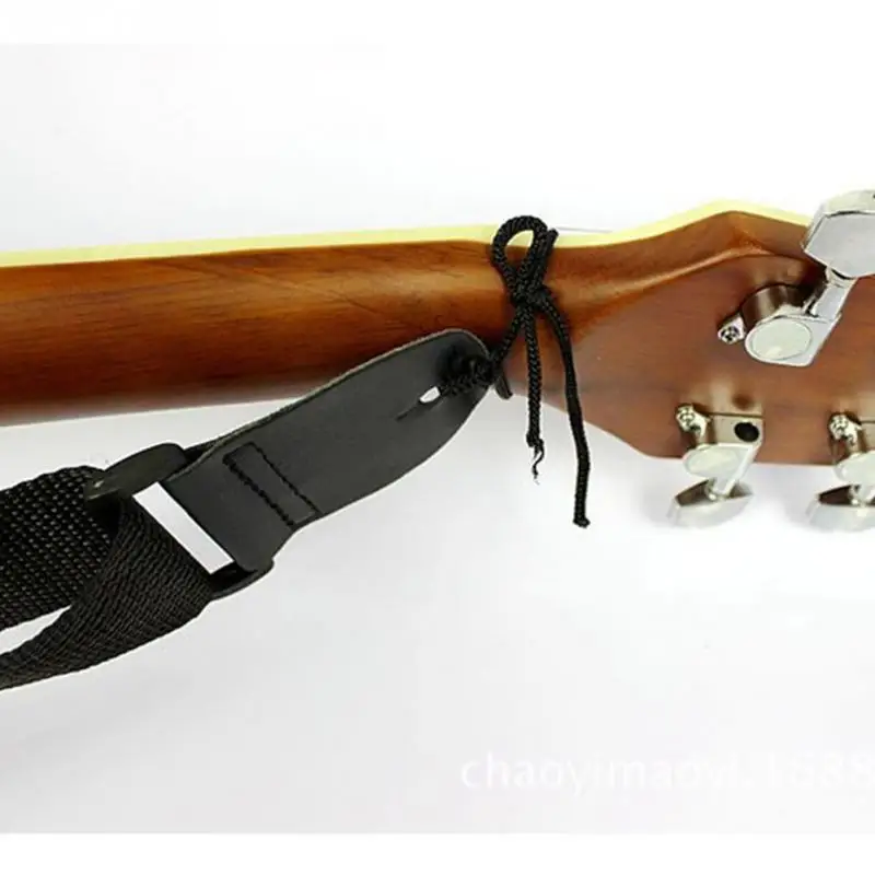 2018 Electric Acoustic Bass Guitar Strap PU Leather + Nylon