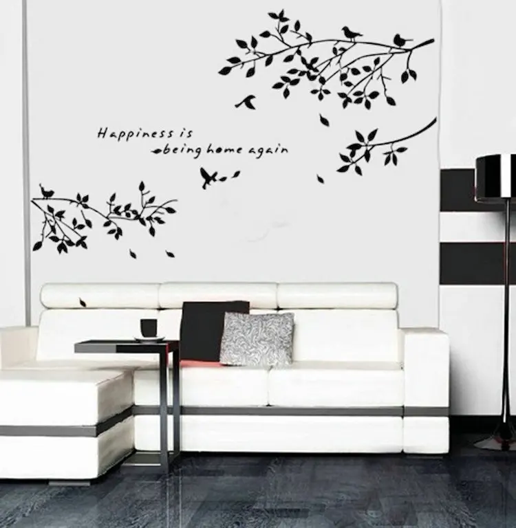 Tree Branch Wall Decor online shop birds on tree branches wall sticker removable vinyl Tree Branch Wall Decor online shop birds on tree branches wall sticker removable vinyl