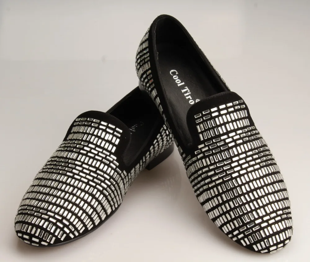 Silver Crystal Slippers shoes (11)