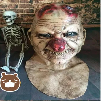 

Free shipping Halloween Party Cosplay Creepy Hot sale Goblin mask, zombie mask, Scary Horror party cosplay mask Movie Face Mask