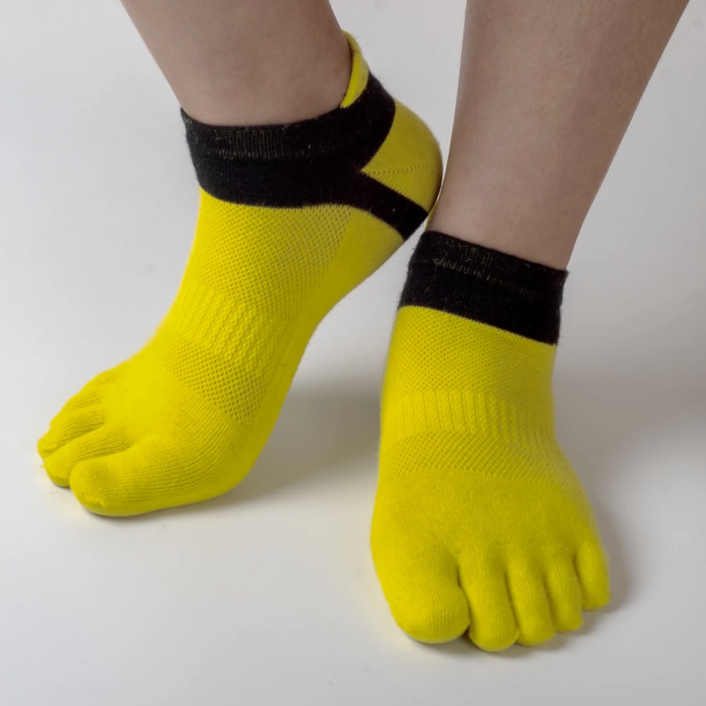 Men's Run Lightweight No-Show Toe Socks