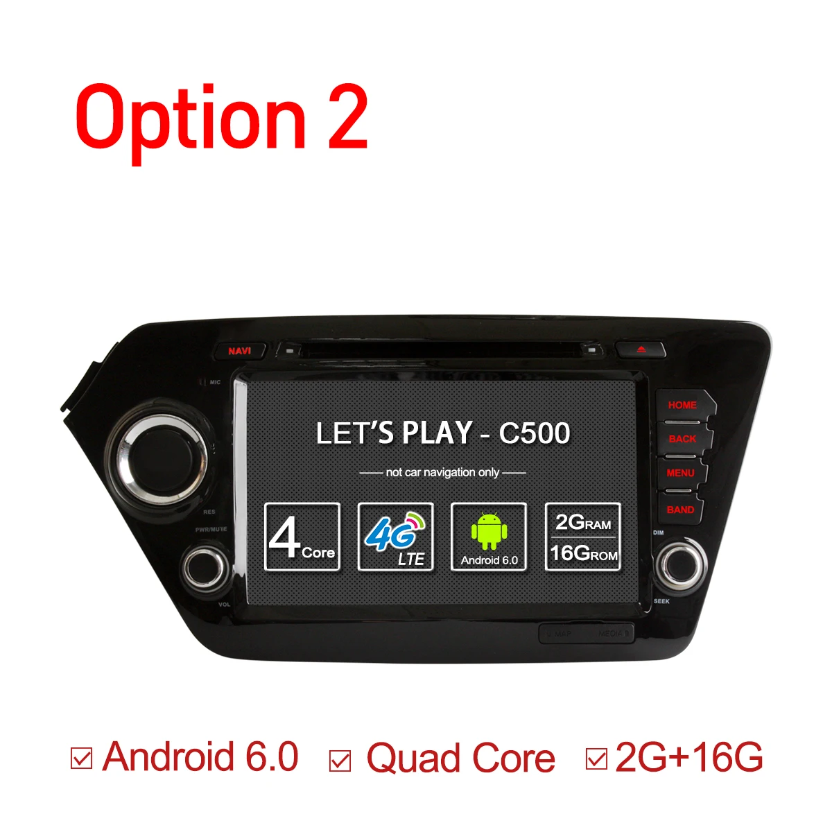 Clearance Ownice Android 6.0 Octa 8 Core 2GB RAM for Kia k2 RIO 2010 - 2015 car dvd player GPS Navi Support 4G LTE Network DAB+ DVR TPMS 1
