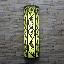 Ретро крыльцо свет водонепроницаемый садового освещения двора светодиодное наружное освещение для коридора настенный светильник ворота T5/E27 светодиодный настенное крепление