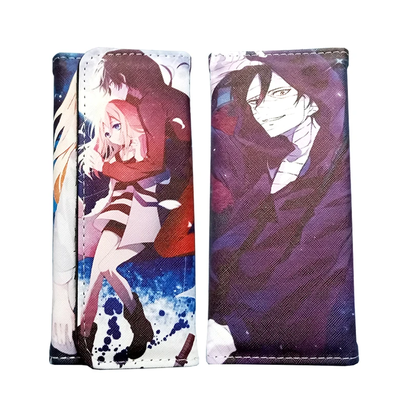 

Angels of Death Anime Women Men PU Leather Long Wallets Female Coin Clutch Purses
