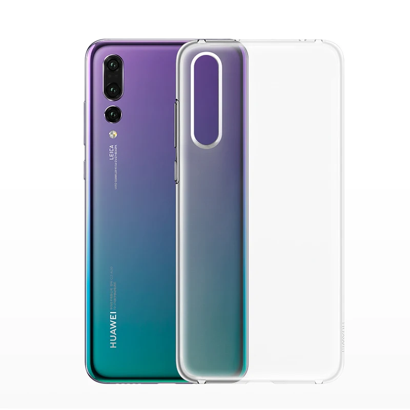 Original Huawei Honor P20 Pro Case Official Transparent Soft TPU Back Cover  For Huawei P20 P 20 Pro Phone Cases