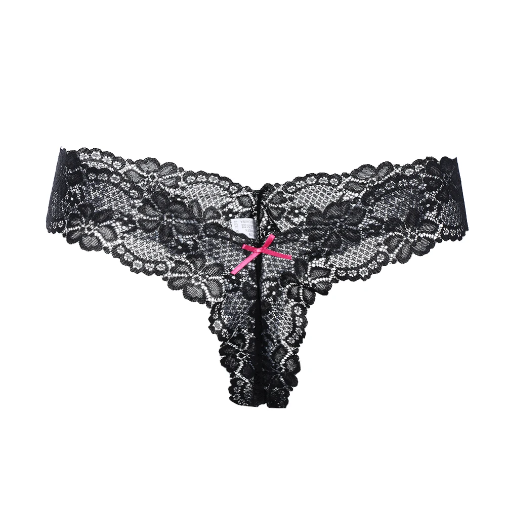 Buy 2018 New Sexy Lace Floral Thong Panties Good Elastic Underwear Women