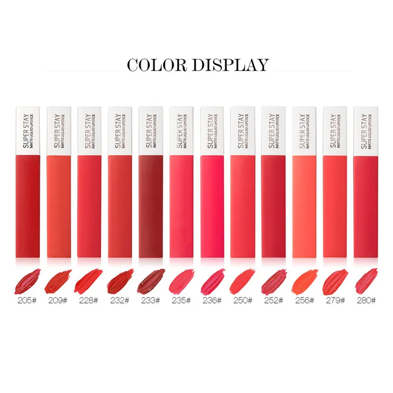 HTB1ToxGbvvsK1RjSspdq6AZepXaR image HTB1ToxGbvvsK1RjSspdq6AZepXaR 12 Colors Sexy Red Lip Velvet Liquid Lipstick Waterproof Matte Lipstick Long Lasting Lip Gloss Makeup Nude Lipgloss Make Up