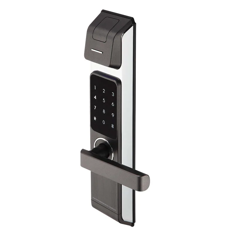Free shipping L&S Mobile Bluetooth Door Lock APP Control, Password, Key Electronic Touch Screen Keypad Lock Smart Entry