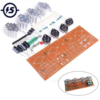 

Electronic DIY Kits OCL Amplifier Board Suite 100W Dual Track Two Channel Stereo Eletronica Electric Experiment DIY Electronic