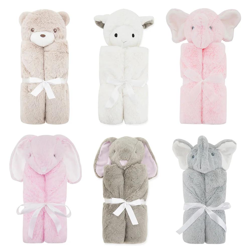 

Baby Blanket Thicken Double Layer Coral Velvet Infant Swaddle Envelope Stroller Wrap For Newborn Baby Bedding Blankets