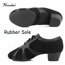 Современные детские мужские бальные туфли для латинских танцев, танго, профессиональная кожаная мужская обувь для сальсы на каблуке, черные танцевальные туфли, размер 25-40