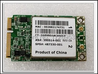 Broadcom BCM94322MC BCM4322 мини Pci Express беспроводной WLAN WiFi-карты SPS: 395514-001 487330-001 для ноутбука hp ноутбука