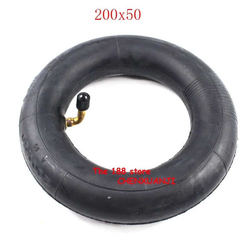 

200X50 (8"x 2") Scooter Inner Tube With bent valve For E100 E150 E175 E200 Razor Dune Buggy ePunk Schwinn Bladeze