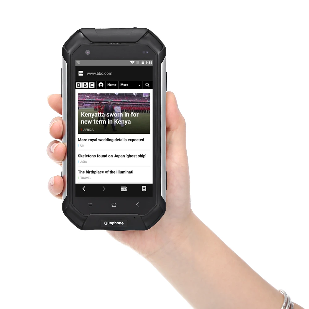 Guophone V19 4 5 дюймов Android 1 3g смартфон IP68 Водонепроницаемый пыли и ударопрочный MTK6580